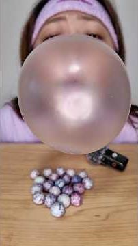 The world's most inflatable bubble gum #shorts