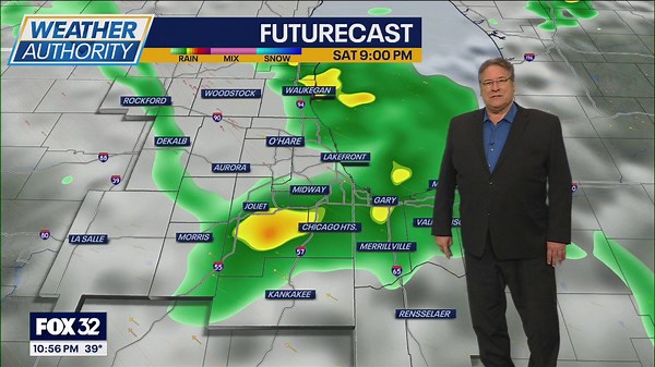 Chicago weather: Rainfall ahead