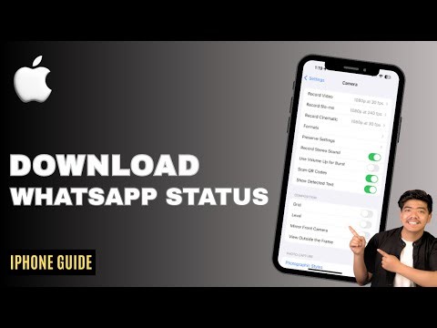How To Download WhatsApp Status On iPhone (Save) - Step By Step Guide
