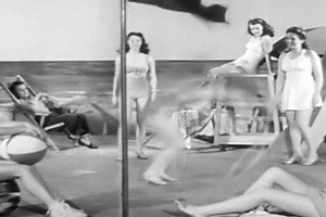 1940s Idealized 1940s Beach Scenes Pretty Stock Footage Video (100% Royalty-free) 26508740 | Shutterstock