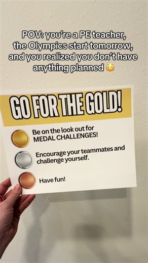 PE teachers, are you ready for the Winter Olympics? The Lesson Locker has your back 🔒 #pe #peteacher #peteachersoftiktok #physicaleducationteacher #physicaleducation