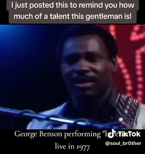 George Benson Live Performance of 'Breezin' in 1977