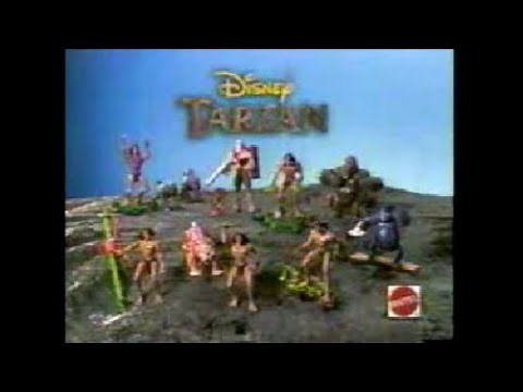 Comercial 1999: Juguetes De La Película TARZÁN [ES]