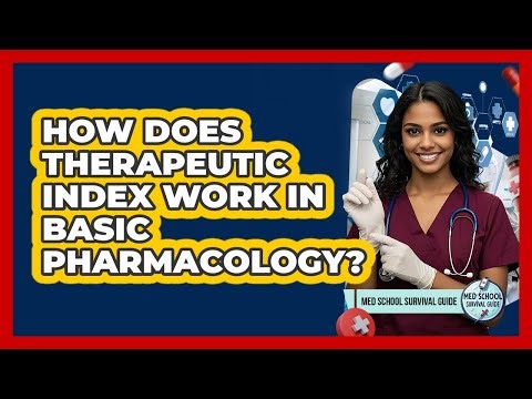 How Does Therapeutic Index Work In Basic Pharmacology? - Med School Survival Guide