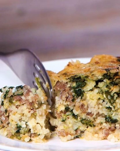 This hearty quiche freezes and reheats beautifully, so bake an extra and take it to a friend. Get the recipe: http://trib.al/VqyLEIq | Southern Living