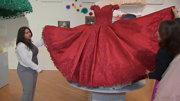 Queens College exhibit displays quinceañera dresses inspired by student essay