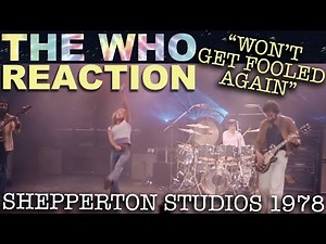 Brothers REACT to THE WHO: Won't Get Fooled Again (1978, Shepperton Studios)