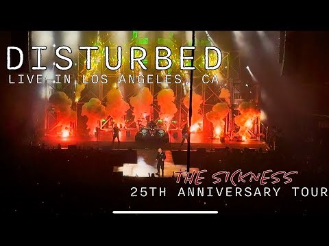 DISTURBED - THE SICKNESS 25TH ANNIVERSARY - KIA FORUM - LOS ANGELES, CA - 5/13/25