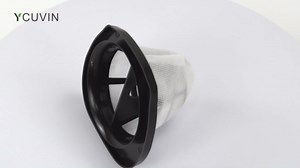 2030 Vacuum Filters for Bissell 2030B, 2030J, 2030K, 2030L, 2030U, 3346, 3346W, 2030, 20303, 20306, 20307, 20309, Compare to Part # 1611501,3 Pack Vacuum Filters & 3 Pack Foam Filter