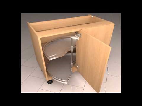 Diy-Kitchens.com - Corner Carousel Mechanism