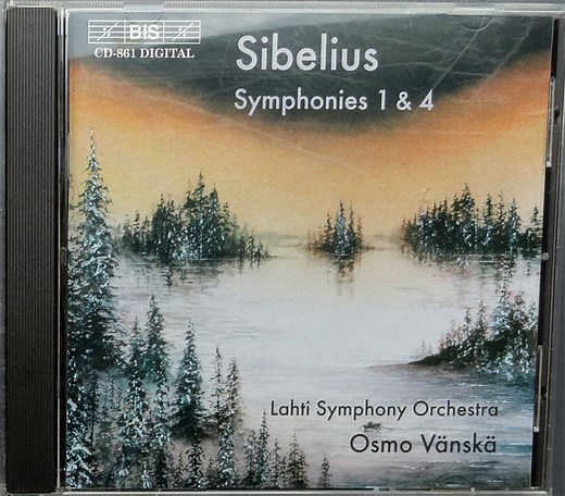 Sibelius, Lahti Symphony Orchestra, Osmo Vänskä - Symphonies 1 & 4