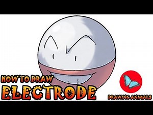 How To Draw Electrode Pokemon | Drawing Animals