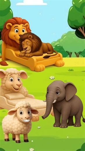 Wher is my elephant bed #shorts #usa #english #engliscartoon #cartoonanmations #funny