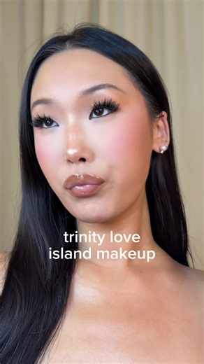 trinity love island makeup 🏝️ she’s literally STUNNING so i had to recreate her makeup look 🤧 #loveisland @DanessaMyricksBeauty @loréal paris usa @MakeUpForEverUSA @Haus Labs @Huda Beauty @Lancôme @Diorbeauty @Armani beauty @Too Faced @M·A·C Cosmetics @Kosas @Benefit Cosmetics