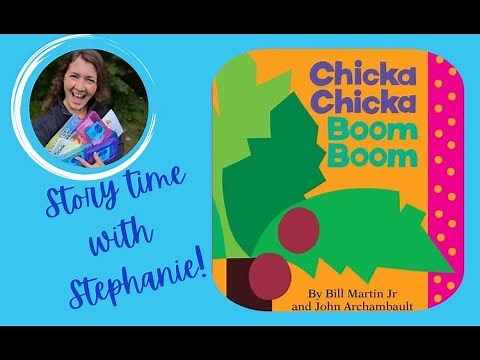 Chicka Chicka Boom Boom read aloud with a Say & Play Story Kit!