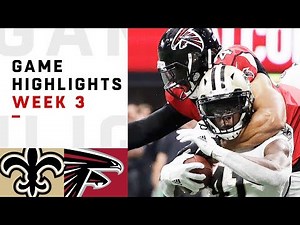 Saints vs. Falcons Week 3 Highlights | NFL 2018
