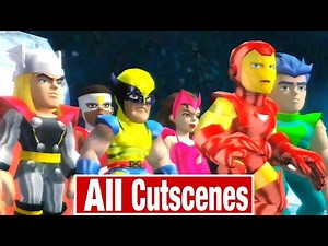 Marvel Super Hero Squad: The Infinity Gauntlet - All Cutscenes (1080p 60FPS)