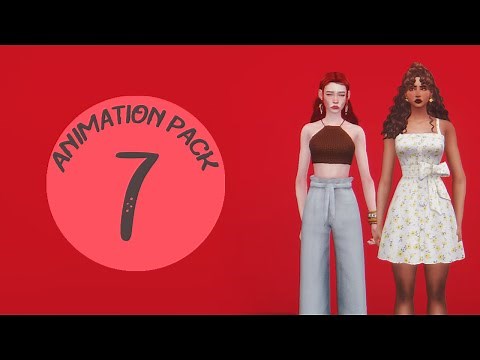 Animation pack #7 (personal animations) | Sims 4