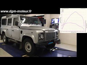 Reprogrammation DGM LAND ROVER DEFENDER 2.4L TD4 2011 - EVO1