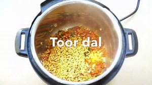 Indian Dal Tadka / Dal Fry with Basmati Rice - Instant Pot - Piping Pot Curry