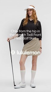 Swing freely with four-way stretch twill fabric. | lululemon