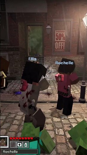 Left 4 Dead 2 - Minecraft Mod Gameplay | The Passing Full Gameplay