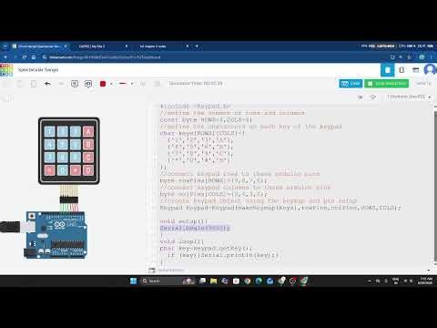 Keypad and Potentiometer