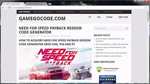 Need for Speed Payback Redeem Code Generator Online - Xbox One, PS4 and PC ---- Tutorial