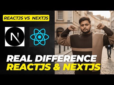 What is the difference between React.js and Next.js ? In Hindi Full Explanation