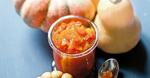 Marmelade à la citrouille et à l'orange