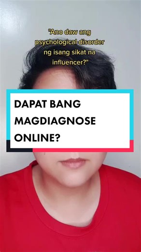 Psychological Disorder ng isang Sikat na Influencer: Dapat Bang Mag-Diagnose Online?