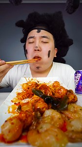 236K views · 2.9K reactions | ASMR MUKBANG | fire noodle, spicy seafood octopus, King Crab Funny Eating! Collection | HUBA 후바 | Facebook