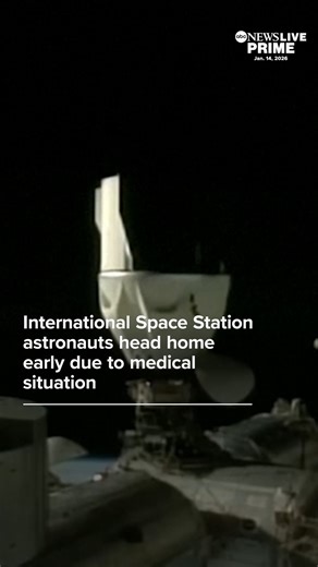 For the first time in the International Space Station's 25‑year history, NASA is preparing a medical evacuation mission. Space medicine researcher Dr. Farhan Asrar discusses treatment plans for illnesses aboard the ISS and what’s next for NASA’s crew once they return to Earth. | ABC News