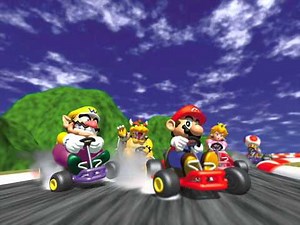 Mario Kart 64 OST - Rainbow Road (Fast)