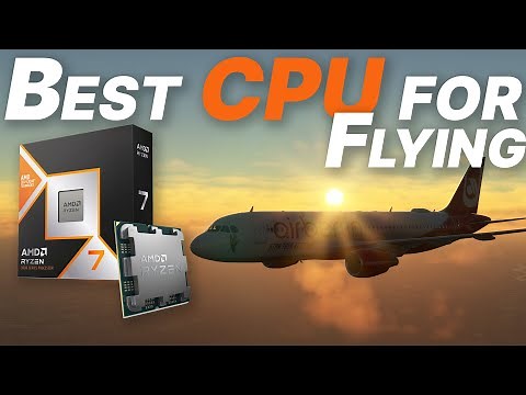 The BEST CPU for Flight Simulation right now | AMD Ryzen 9800X3D Review and easy Overclock Tutorial