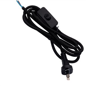 [Hot Item] SAA 2 Pin Au Plug Electrical Cable Wire and Inline Switch Power Cord for Table Lamps