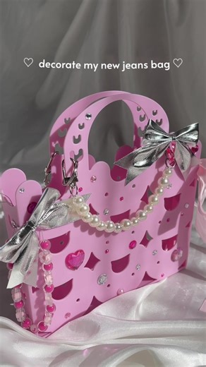 DIY New Jeans Bag Decoration Tutorial