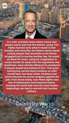 Poor & Heartbroken Kid No One Believed In 😢 Tom Hanks Childhood Emotional Story.
