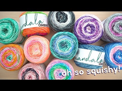 Mandala® Yarn with a Hand Dyed Look! - Mandala® Ombre