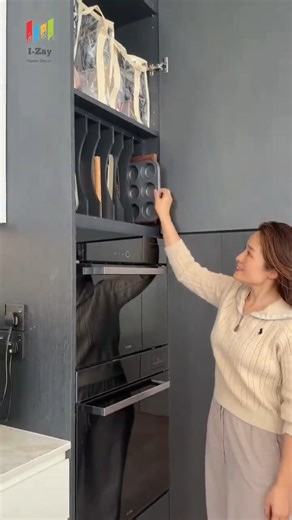 Smart Kitchen Organization Hacks 🔥 | Storage Ideas for Cabinets & Drawers #Shorts