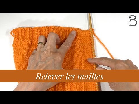Picking up stitches (knitting) - Bergère de France