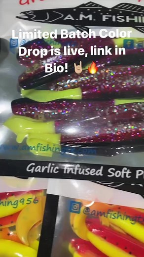 3.2K views · 45 reactions | Limited Batch Color drop is now live, link in bio, Go Getcha Some! 落 | A.M. Fishing | Facebook