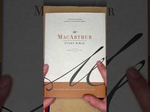 MacArthur Study Bible, 2nd Edition, LSB, Review @Truflame