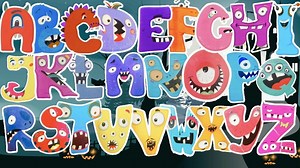 ✨🔠 The Monster Alphabet Phonics Song - ABC Song - Nursery Rhymes - Funny Monste