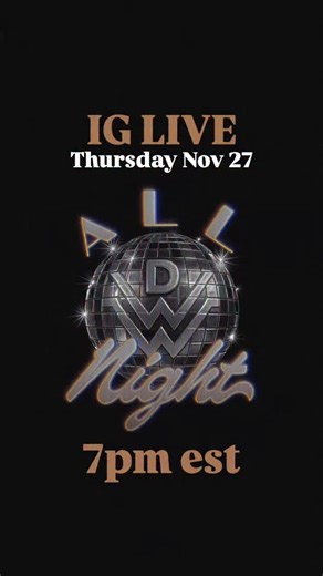 It’s a celebration🎉 IG Live from the studio tomorrow at 7pm. Come hang and celebrate the “All Night” single release with us, talk all things DWW and maybe even hear some unreleased music;) In the meantime pre save link in bio. See you tomorrow🤝✨ | Down With Webster