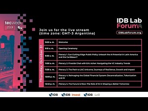 IDB Lab Forum 2024 (Day 1)