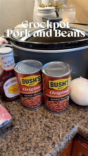 🫘Pork and Beans got an upgrade! #pulledpork #bakedbeans