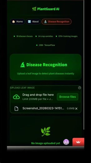 Plant disease Prediction model