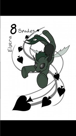 Elytra 8 of Spades | Speeddraw