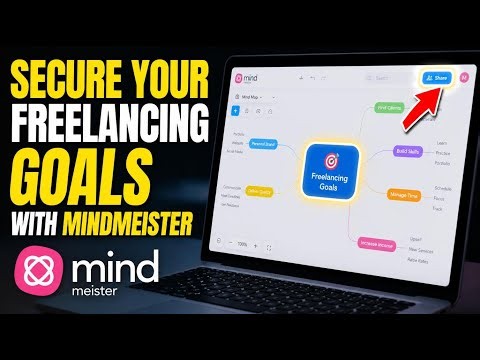 How to Secure Your Freelancing Goals with MindMeister - Easy Tutorial